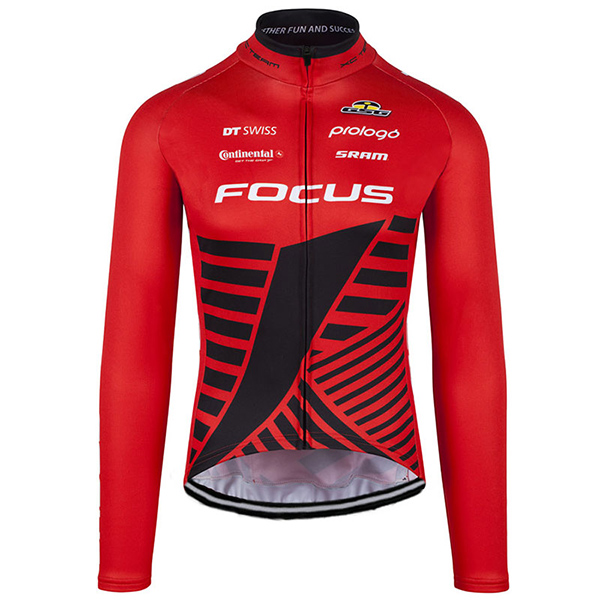 2017 Maglia Focus XC ML scuro rosso - Clicca l'immagine per chiudere